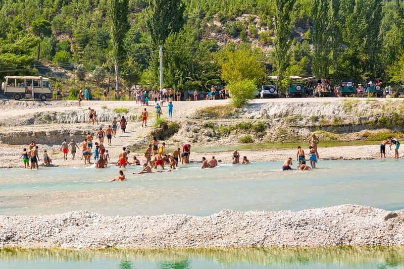 Fethiye: Jeep Safari to Tlos, Yakapark, Saklikent with Lunch - Saklikent Canyon, cold water and limited time
