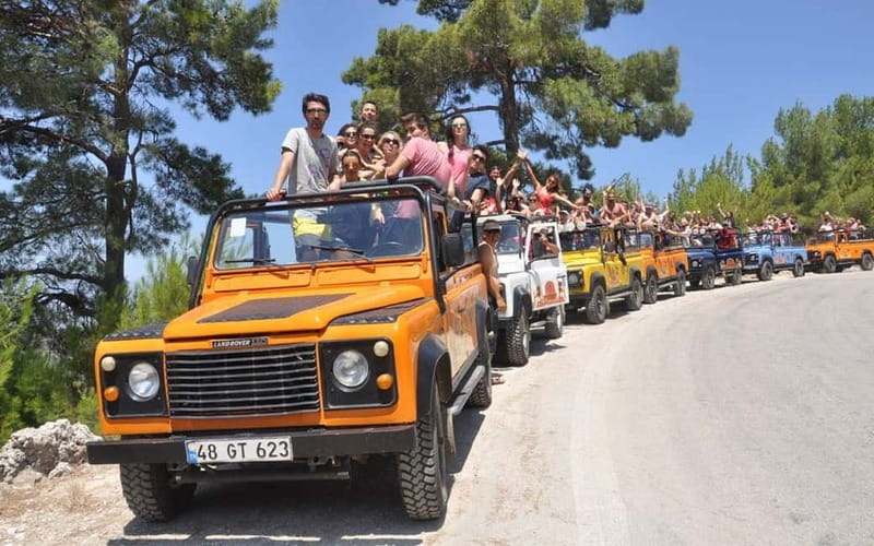 Fethiye: Jeep Safari Tour with Tlos, Saklikent, and Mud Bath - Saklikent Canyon and the cold water walk