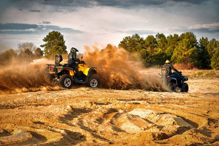 From Agadir or Taghazout: Quad Biking Safari Desert Trip - Dunes, argan trees, and the coastal viewpoint