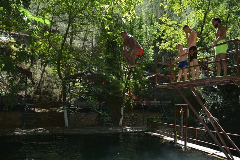 From Alanya: Jeep Safari with Lunch, Dim River & Cave - Dim Cave: cool air and a short underground visit