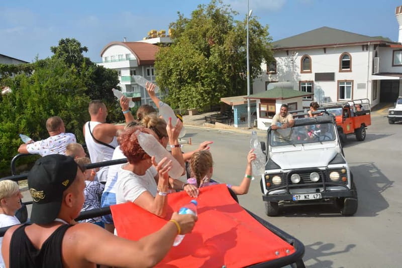 From Alanya: Jeep Safari with Lunch, Dim River & Cave - What to pack and what to leave at the hotel