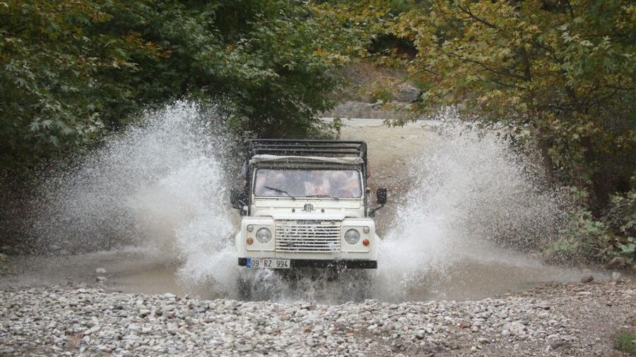 From Antalya: Full-Day Jeep Safari with Lunch and Transfer - Water guns, splashes, and the practical side of getting wet