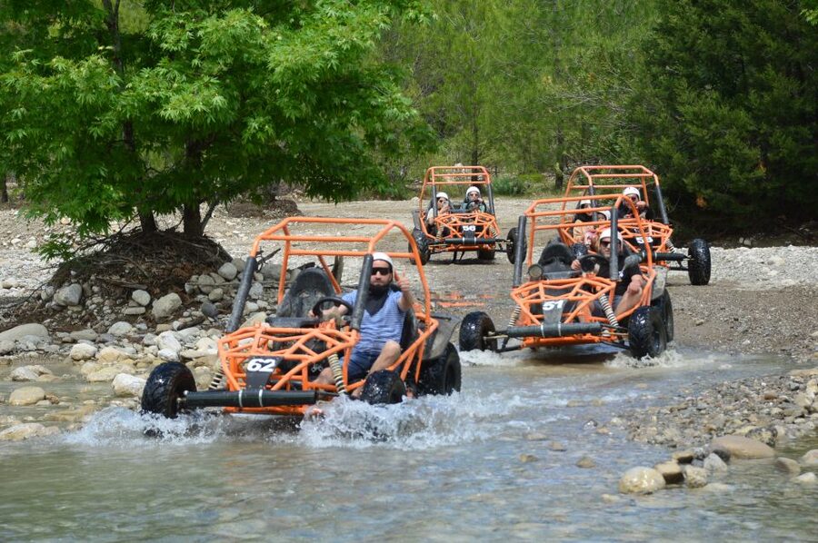 From Belek: Fully Combo Zipline, Quad Safari, Rafting, Lunch - The zipline is quick, scenic, and not the main reason to book
