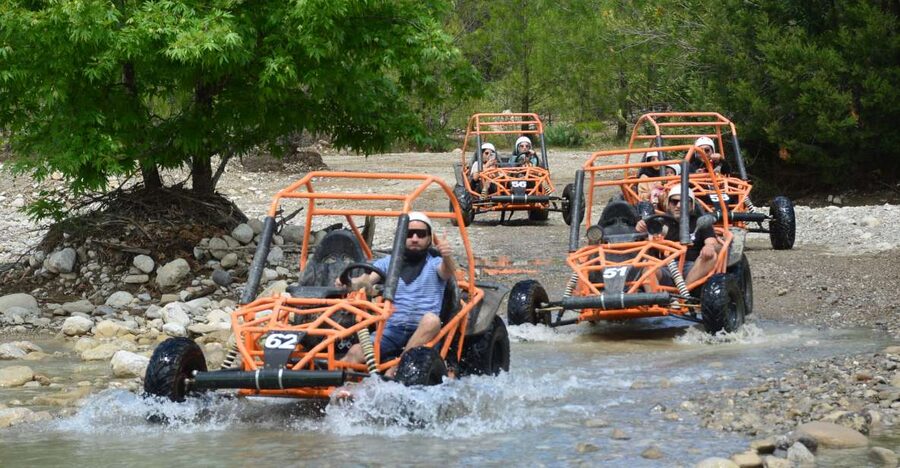From Belek: Fully Combo Zipline, Quad Safari, Rafting, Lunch - Getting from Belek to the Roma Rafting basecamp