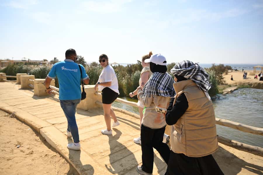 From Cairo: Desert Safari, Camel Ride, Magic Lake, & Lunch - Camel or horse ride beside Wadi El Rayan Lake
