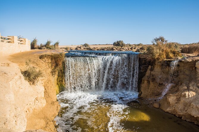 From Cairo: Desert Safari, Waterfalls, Sand boarding and Camel ride with Lunch - 4x4 dune driving adds the excitement