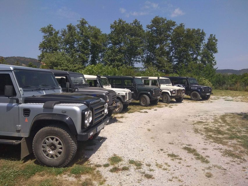 From Chania: White Mountains Land Rover Safari - Coffee, mountain tea, and the slower rhythm of village life