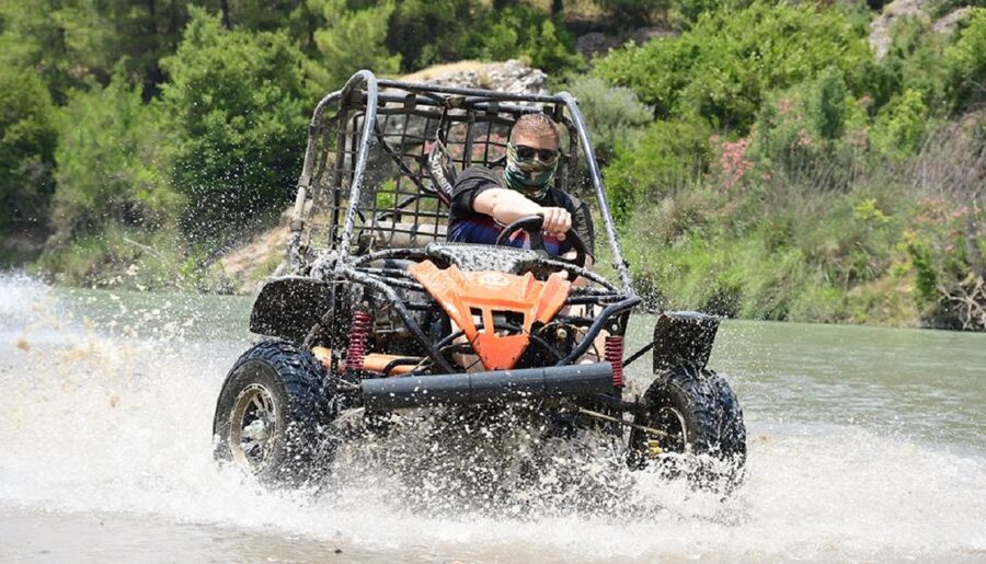 From city of Side: Taurus Mountains Buggy Safari - From Side to the Taurus foothills