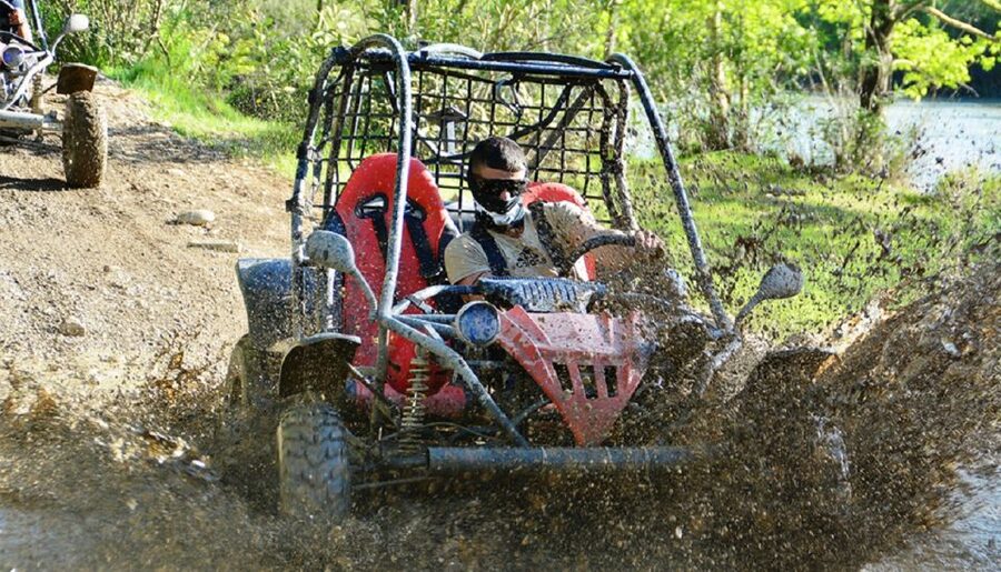 From city of Side: Taurus Mountains Buggy Safari - A short briefing before the engines start