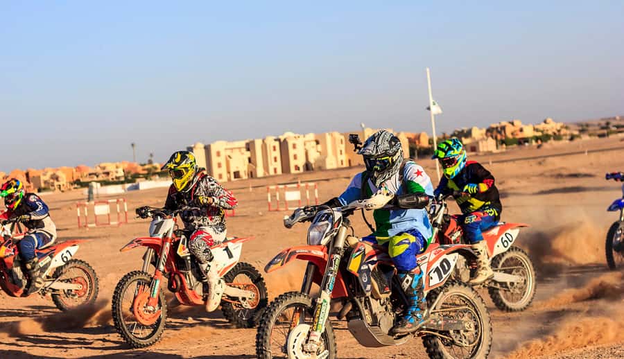 From Hurghada: El Gouna Quad and MX Bike Safari Tour - The canyon, dunes, and 350-foot mountain route
