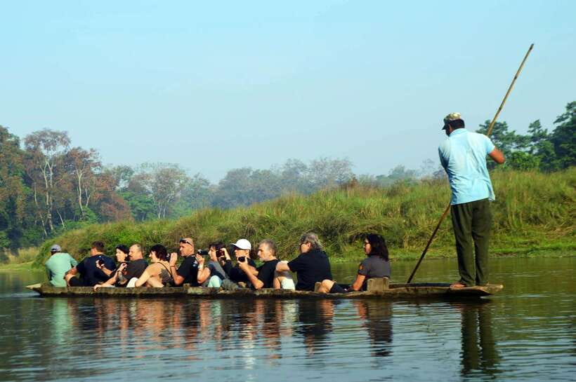 From Kathmandu/Pokhara: 2, 3, or 4-Day Chitwan Jungle Safari - Canoeing, jungle walking, and early bird watching