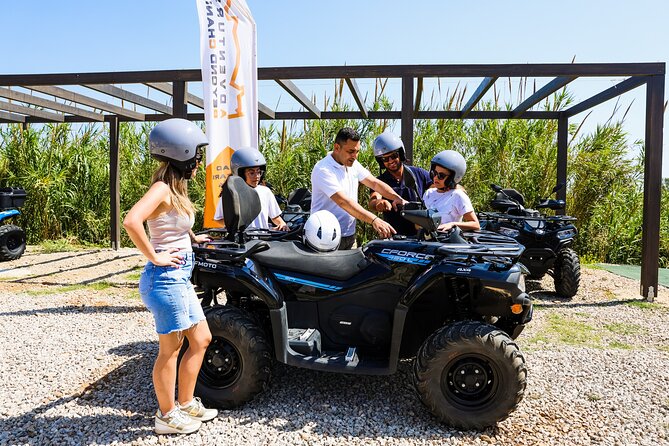 From Kolymbari: Ancient Diktyna & Hidden Beach Quad Safari - Menies Beach and the Ancient Diktyna sanctuary