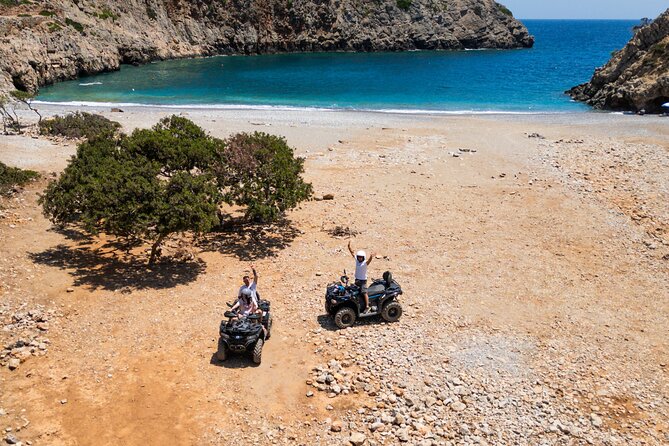 From Kolymbari: Ancient Diktyna & Hidden Beach Quad Safari - What the $117.62 price includes in practical terms