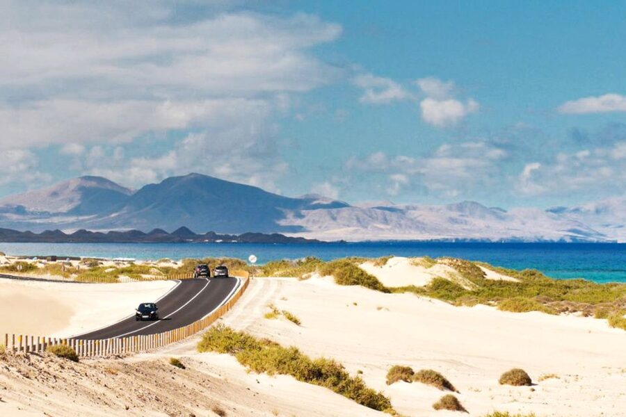 From Lanzarote: Corralejo Buggy Safari - From Playa Blanca to Fuerteventura by fast boat
