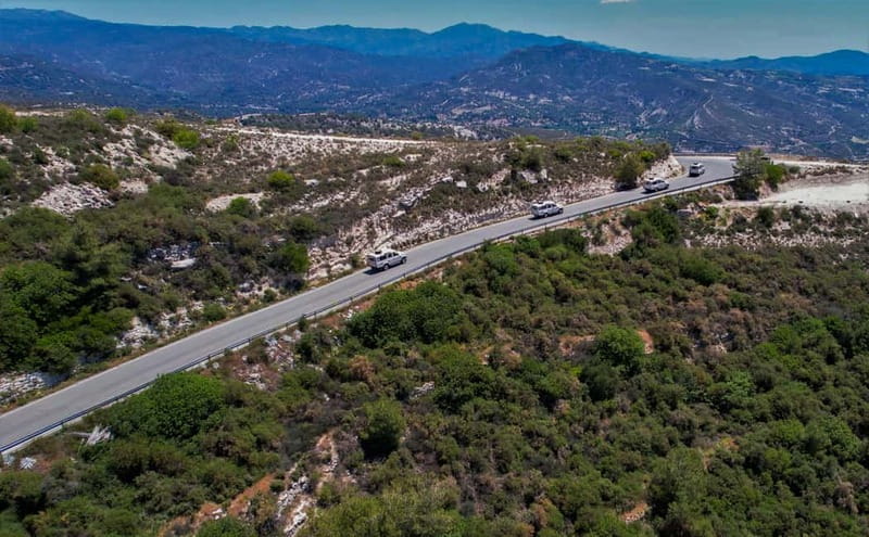 From Larnaca: Grand Tour Jeep Safari - Pano Lefkara and the stone-village feel