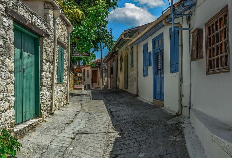 From Limassol: Grand Tour Jeep Safari - Omodos and the final village walk