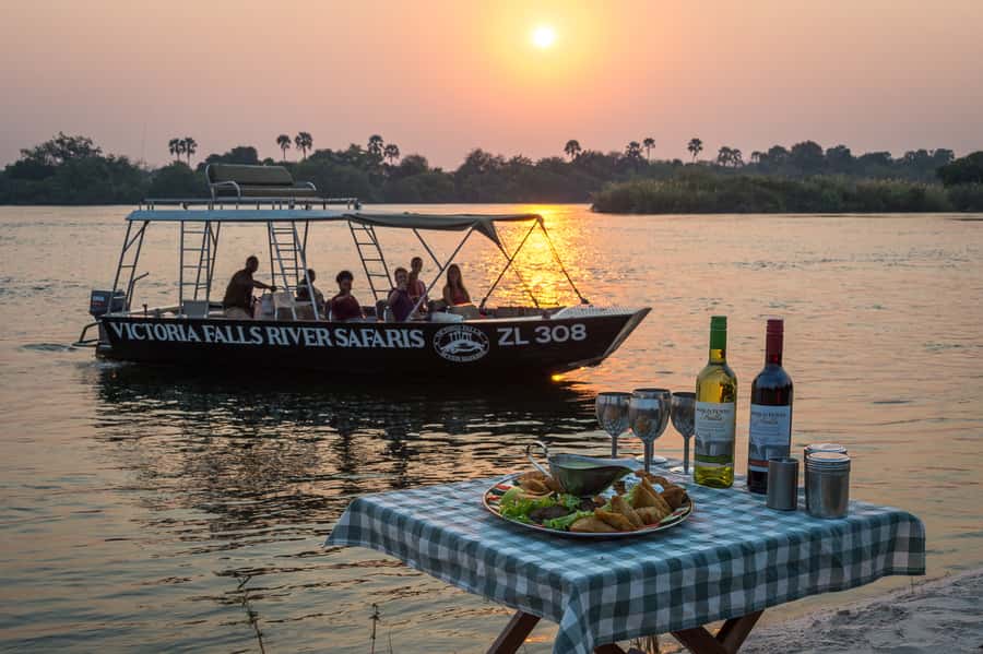 From Livingstone: Victoria Falls River Safari - The two-hour rhythm: speed first, silence later