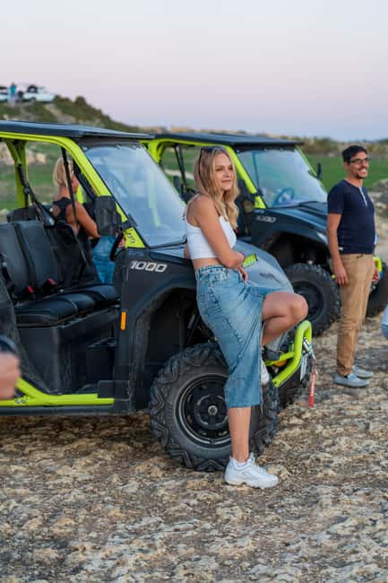 From Malta: All Inclusive Gozo Jeep Safari Tour + Comino - Comino by boat, with the Blue Lagoon