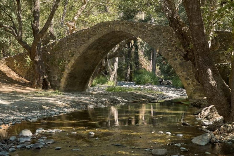 From Paphos: Grand Tour Jeep Safari - Gelefos Bridge and the Troodos Forest road