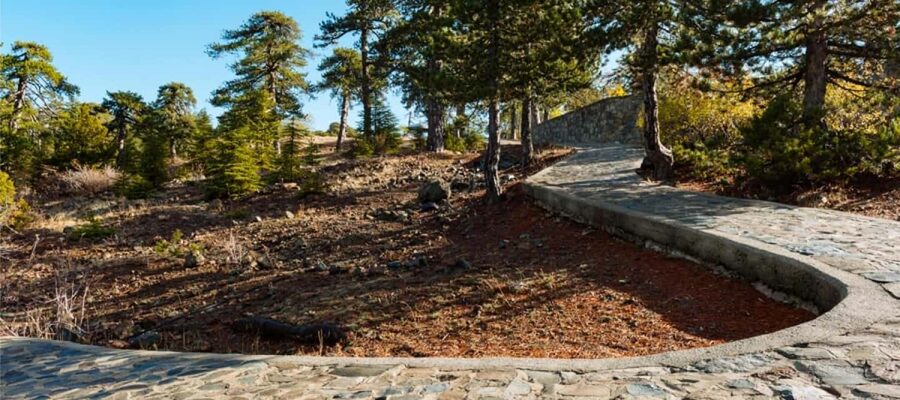 From Paphos: Troodos Jeep Safari - Pano Platres gives you a proper midday break