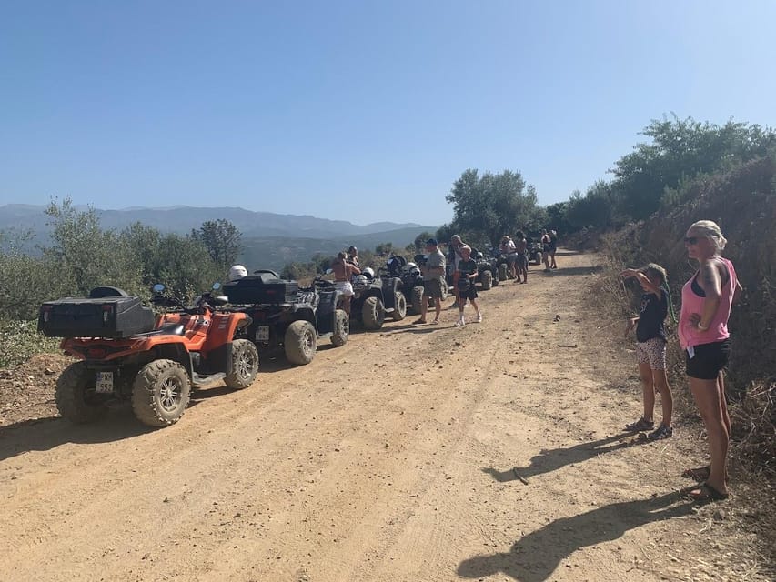 From Platanias: Quad safari with Hotel transfer - Is this suitable for first-time quad riders?