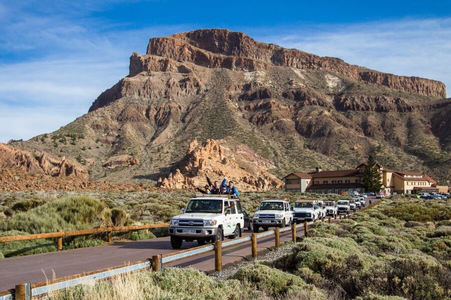 From Playa de las América: Half-Day Jeep Safari Tour - Arona reveals the southern side of Tenerife