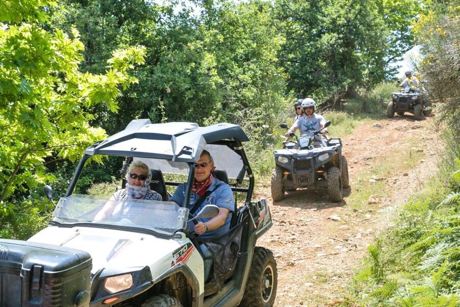 From Rethymno: Half-Day Off-Road Buggy Safari - Who can drive, and who can ride along