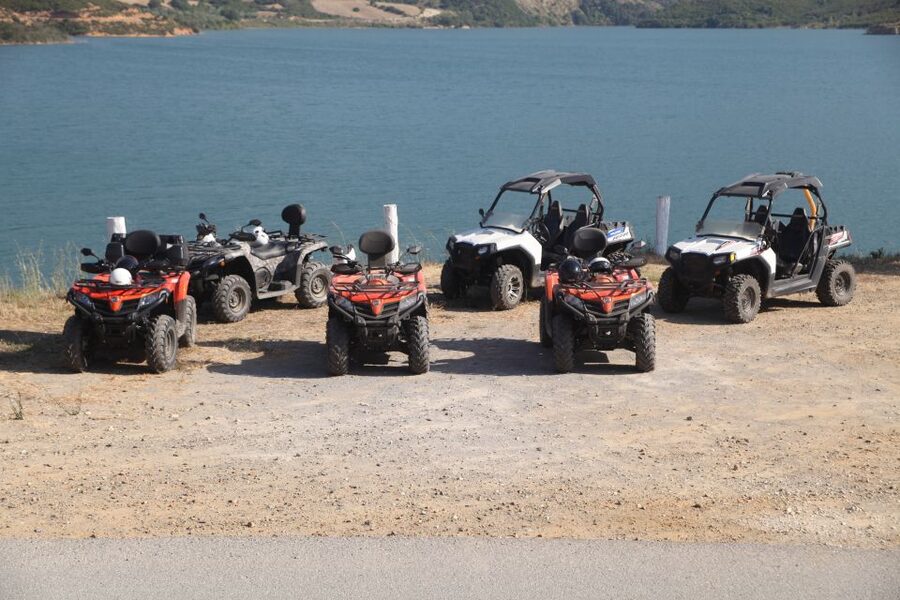 From Rethymno: Half-Day Off-Road Buggy Safari - Gidospito, coffee, and Potami Lake