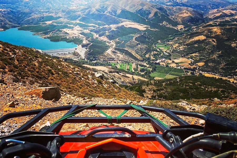 From Rethymno: Half-Day Quad Bike Safari - Off-road sections, water, dust, and technical turns
