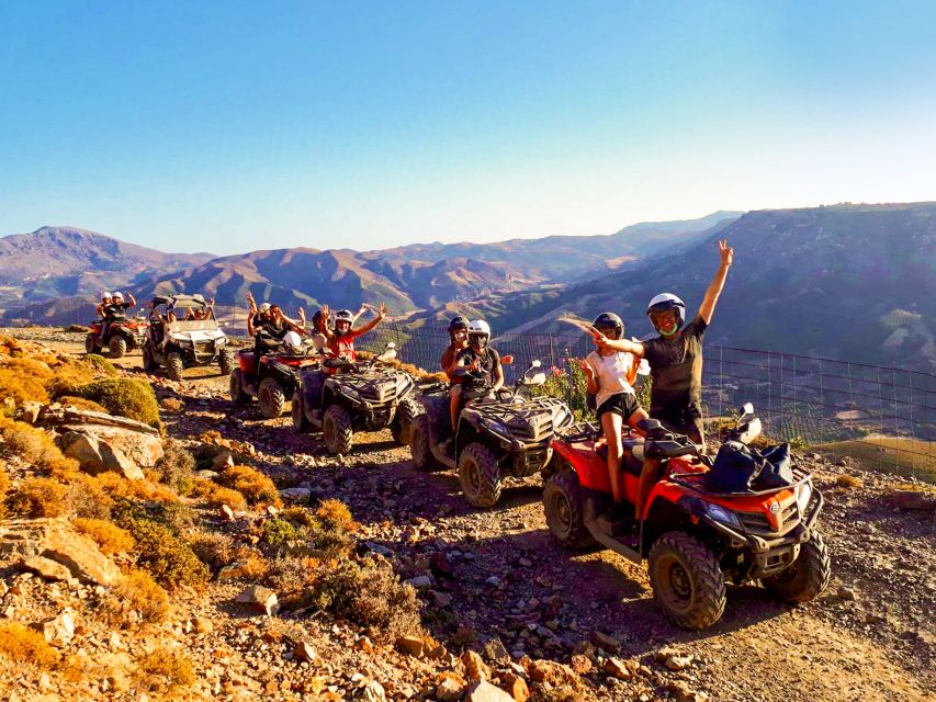 From Rethymno: Half-Day Quad Bike Safari - Shared quads, single quads, and who drives