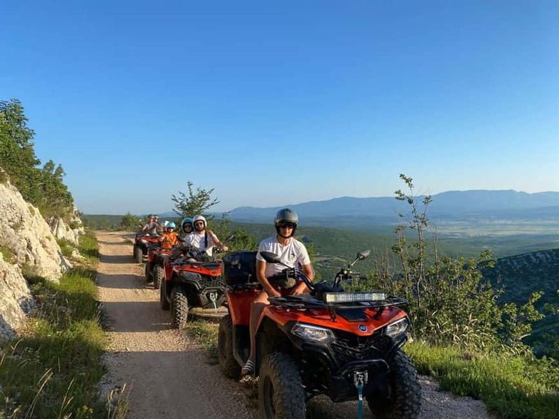 From Split: Off-Road Quad Safari Experience - Climbing toward Kamešnica mountain