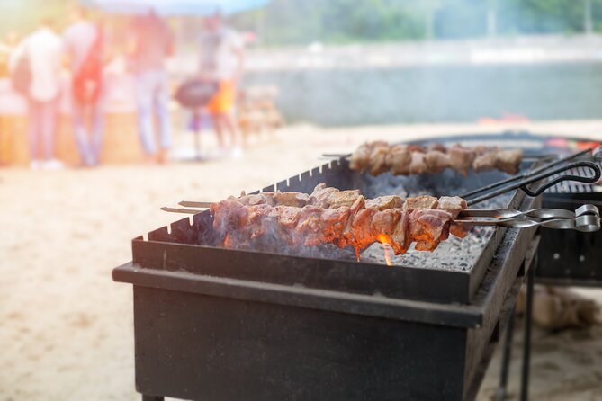 Full-Day Desert Safari with Buffet Dinner || Inland Sea Visit - Sealine Beach and the first desert stops