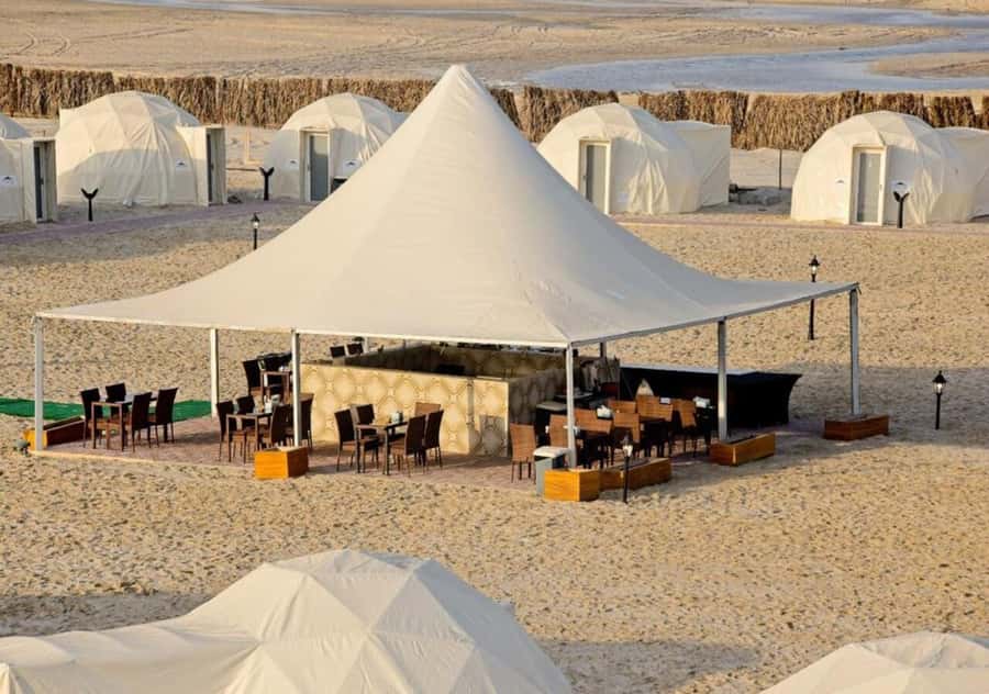Full day desert safari with lunch or Dinner - Sealine Beach and the short camel ride