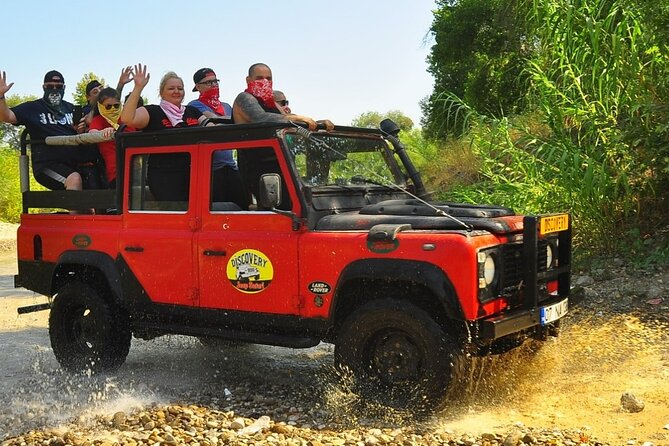 Full-Day Fun Jeep Safari:Through Waterfalls Villages Green Canyon - Lunch, local flavor and a simple meal