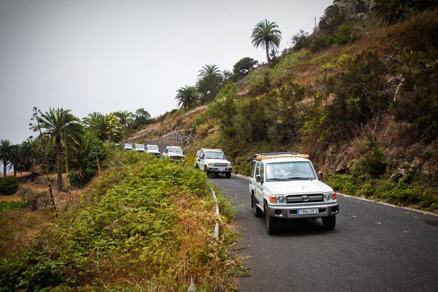 Full-Day Gomera Jeep Safari Excursion from Arona - San Sebastián and the change from ferry to Jeep