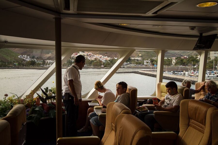 Full-Day Gomera Jeep Safari from Puerto de La Cruz - Local food and the organized lunch stop