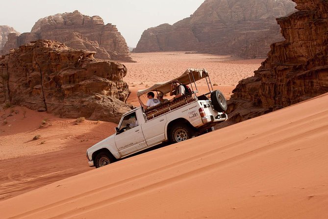 Full-Day Jeep Safari "Wadi Rum Highlights!" w/ Bedouin Lunch - Starting at Wadi Rum Village at 9:30 am
