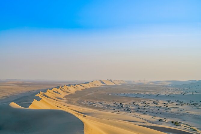 Full-day Qatar desert safari: dune bashing, sandboarding, camels - Sealine Beach and the beginning of the desert ride