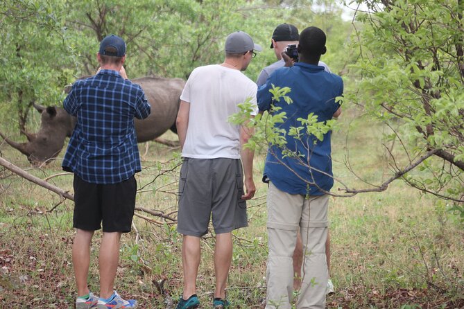 Game Drive and White Rhino Walking Safari in Livingstone - Starting with pickup and the park briefing