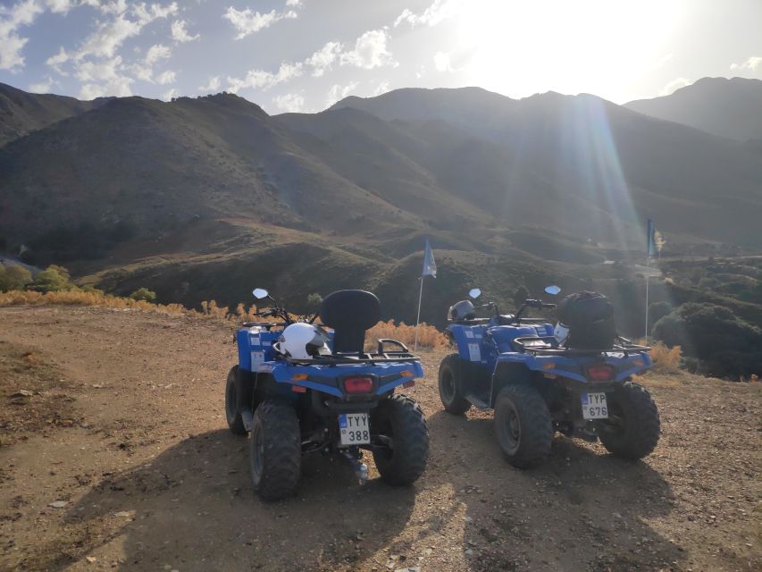 Georgioupolis Quad ATV Safari - The ride through the White Mountains