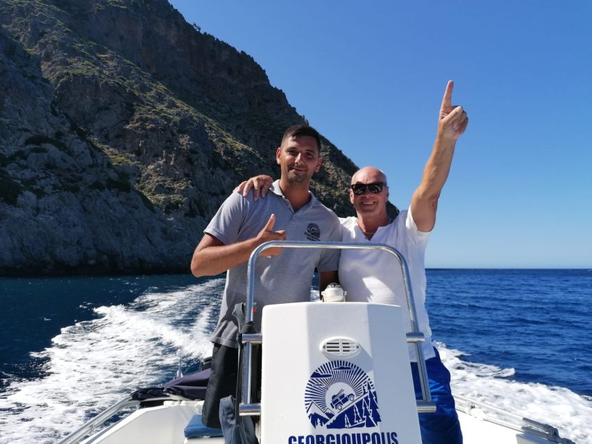 Georgioupolis: Rent a Boat Safari Sea Tour - Booking times, transfers, and flexibility