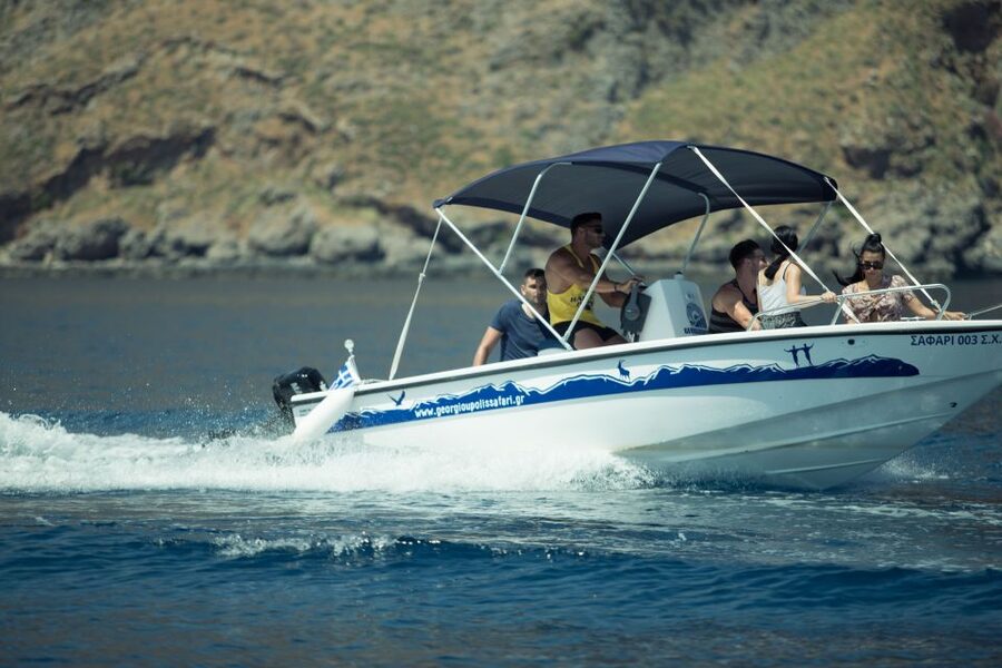 Georgioupolis: Rent a Boat Safari Sea Tour - Taking the helm from Georgioupolis