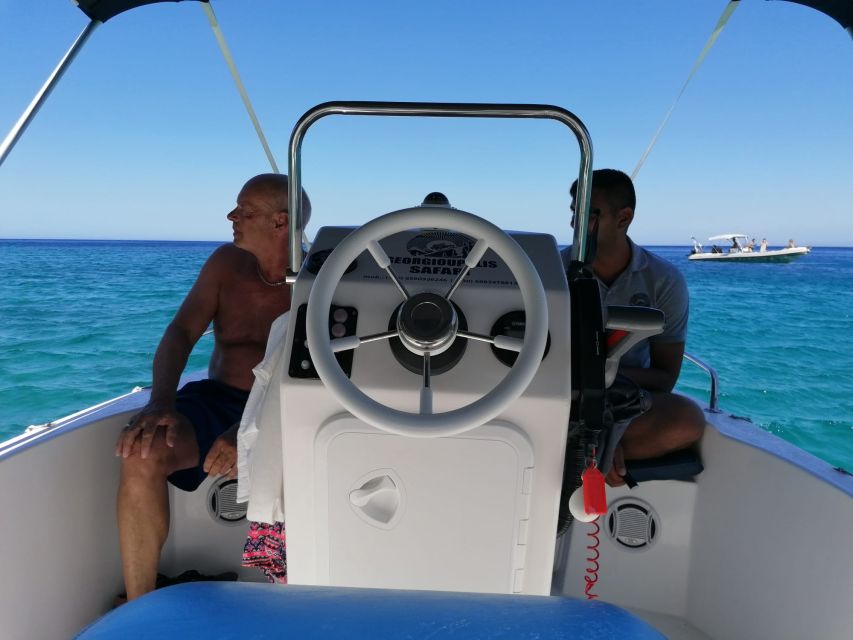 Georgioupolis: Rent a Boat Safari Sea Tour - Swimming and snorkeling in clear water