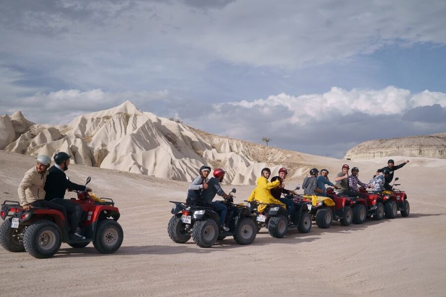 Göreme: Quad Safari through the Sword, Love & Rose Valleys - Dust, clothing, and the practical side of the ride