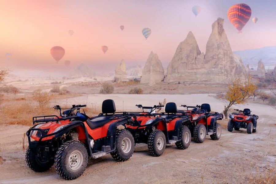 Göreme: Quad Safari through the Sword, Love & Rose Valleys - Hotel pickup keeps the outing simple