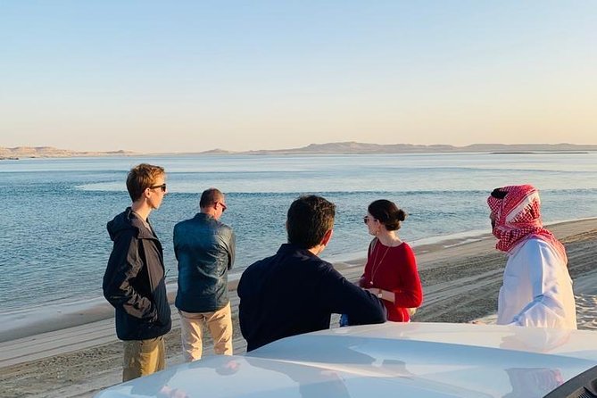 Half Day Desert Safari - A dune-top lagoon view worth stopping for