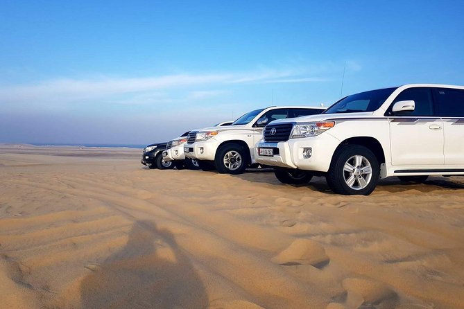 Half Day Desert Safari || Sand Boarding || Camel Ride || Inland Sea Visit || - Booking, timing, and cancellation