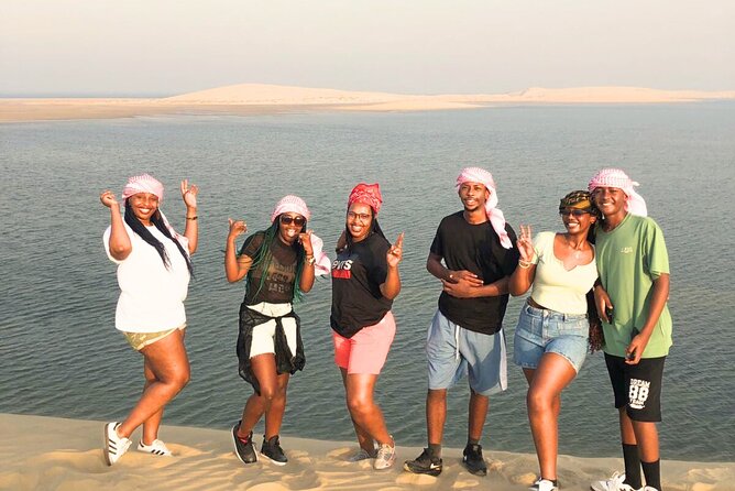 Half Day Safari Tour With Camel Ride and Sand Boarding in Doha - Timing, weather, and cancellation details