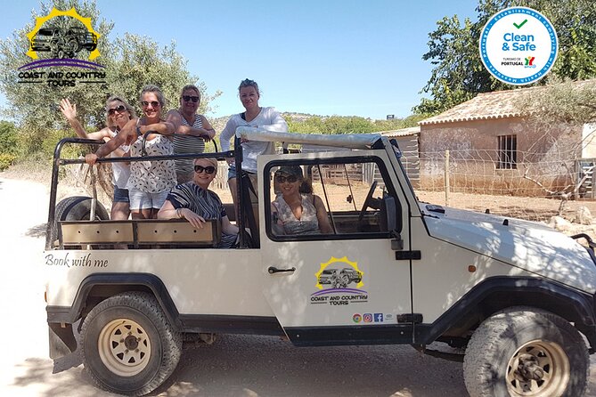 Half Day Tour with Jeep Safari in the Algarve Mountains - Alte village and the painted Portuguese flag
