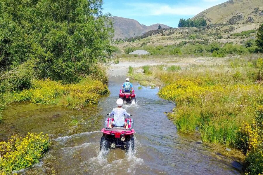 Hanmer Springs 2-Hour Quad Bike Safari - Across dirt, dust, sand, and mud
